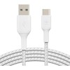 Belkin CAB002bt3MWH Boost Charge™ USB-A arba USB-C su 3m balta