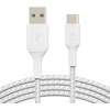 Belkin CAB002bt3MWH Boost Charge™ USB-A arba USB-C su 3m balta