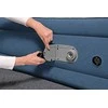 Bestway AlwayzAire Air Mattress Queen ilmatäytteinen varavuode, sisäänrakennettu kaksoispumppu, 203 x 152 x 46 cm