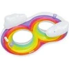 Dvigubas plaukimo ratas Bestway Rainbow Dreams, 186 x 116 cm