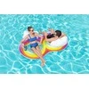 Dvigubas plaukimo ratas Bestway Rainbow Dreams, 186 x 116 cm