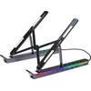 Blackstorm X15 -kannettavan tietokoneen teline, USB-porteilla ja RGB-valoilla