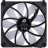 Blackstorm Luna UF120 ARGB PWM Reverse -tuuletin, musta, 120 mm, 1 kpl