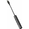 Bluecloud USB-A šakotuvas su gigabito eternetu, 4 prievadai