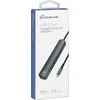 Bluecloud USB-C-USB-A šakotuvas su gigabitiniu eternetu, 3 prievadai