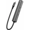Bluecloud USB-C į USB-C šakotuvas ir Gigabit Ethernet, 4 prievadai