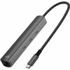 Bluecloud USB-C į USB-C šakotuvas ir Gigabit Ethernet, 4 prievadai