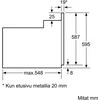 Orkaitė Bosch | Oven | HBF010BR1S | 66 L | A | Multifunctional | Manual | Height 59.5 cm | Plotis 59.4 cm | Nerūdijantis plienas
