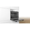 Orkaitė Bosch | Oven | HBF010BR1S | 66 L | A | Multifunctional | Manual | Knobs | Height 59.5 cm | Plotis 59.4 cm | Nerūdijantis plienas