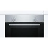 Orkaitė Bosch | Oven | HBF010BR1S | 66 L | A | Multifunctional | Manual | Knobs | Height 59.5 cm | Plotis 59.4 cm | Nerūdijantis plienas