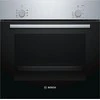 Orkaitė Bosch | Oven | HBF010BR1S | 66 L | A | Multifunctional | Manual | Knobs | Height 59.5 cm | Plotis 59.4 cm | Nerūdijantis plienas