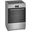 Bosch HKN31A050U Serie | 4, Laisvai statoma elektrinė viryklė, nerūdijančio plieno