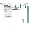 Brabantia Džiov. Essential40m, su plast. str. - Metallic Pilkas