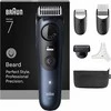 Braun BeardTrimmer 7 BT7520 Baterija 40 2 cm „Wet & Dry“ Juoda, Mėlyna