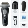 Barzdaskutė „Braun Series 9 PRO+ 9660CC Wet&amp;Dry -Pro SensoAdapt“ skustuvas su „SmartCare“ stotele, juodas