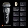Barzdaskutė „Braun Series 9 PRO+ 9667CC Wet&amp;Dry -Pro SensoAdapt“ skustuvas su „SmartCare“ stotele, sidabrinis