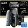 „Braun Series 9 PRO+ 9675CC Wet&amp;Dry -Pro SensoAdapt“ skustuvas su „SmartCare“ stotele, grafito spalvos