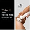 Braun Epiliatorius Silk·épil 9 Flex Wet &amp; Dry, ilgai išliekanti lygi oda, 9-030 3D, auksinis