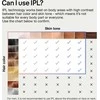 Fotoepiliatorius Braun Silk-Expert Pro IPL PL7253,  Intensyvaus pulso šviesa (IPL) „Rose Gold“, Balta