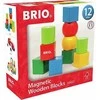 BRIO - Magnetinės medinės kaladėlės - 30435