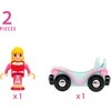 Brio Brio Disney Princess Mieganti Grožis su Wagonic 3 +
