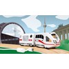 Dėlionė Ravensburger BRIO – ICE įkraunamas traukinys (pasaulio traukiniai) – (36088)