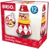 Dėlionė BRIO - Magnetic Stacking Clown (30490)