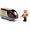 Brio BRIO World oranžinis-juodas passenger train, toy vehicle