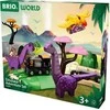 BRIO – traukinių komplektas su dinozaurais – (36094)