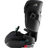 BRITAX RÖMER KIDFIX PRO LUX turvavyöistuin, 100–150 cm, Onyx Juodas