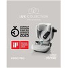 BRITAX RÖMER KIDFIX PRO LUX turvavyöistuin, 100–150 cm, Onyx Juodas