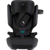 BRITAX RÖMER KIDFIX PRO LUX turvavyöistuin, 100–150 cm, Onyx Juodas