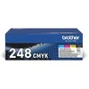 BROTHER TN248VAL TONER PACK Juodas+CMY 1000P