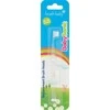 Brush Baby ŠEPETĖLIS BABY_Baby Sonic antgaliai Sonic dantų šepetėliui 0-18 mėn. 2 vnt.