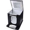 Fotografijos studija - Caruba Nešiojamas Photocube LED 60x60x60cm Reguliuojamas su fono medžiagomis