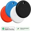 Chipolo POP – Bluetooth Tracker with Replaceable Baterija for iOS &amp; Android, 4pack -Juodas, Baltas, Raudona, Mėlyna