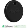 Chipolo POP – „Bluetooth“ sekiklis su keičiama baterija, skirtas „iOS“ ir „Android“, Juodas
