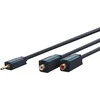 CLICKTRONIC Adapteris 3,5 mm lizdo kištukas - 2xRCA