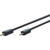 Kabelis Clicktronic Jack 3.5mm - Jack 3.5mm 5m tamsiai mėlyna (JAB-1339084)