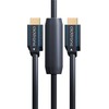 Clicktronic HDMI 2.0 High Speed su Ethernet kabeliu, aktyvus, 20 m, juodas