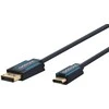 Clicktronic USB-C – DisplayPort 1.2 laidas, 1 m, juodas