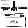 Club 3D CLUB3D HDMI 2.0 Į DISPLAYPORT 1.2 4K60HZ HDR M/F ACTIVE ADAPTER Juodas