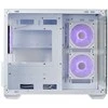 „Cooler Master Elite 481 Wood“, ATX, permatomas šoninis skydelis, 3x 120 mm ARGB ventiliatoriai, baltas