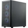 „Cooler Master Elite 502“ kompiuterio korpusas, vidutinio dydžio bokštas, ATX, ARGB, grūdintas stiklas - Juodas