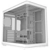 „Cooler Master Elite 600“ korpusas, ATX, permatomas šoninis skydelis, 4 x 120 mm ventiliatoriai, baltas