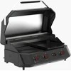 Cozze G-800 Combo – Dujinis Grilis ir Plancha viename