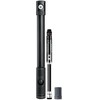 Pompa Crankbrothers Hand clic HP W/CO2 GAUGE juoda