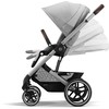Universalus vežimėlis Cybex Balios S Lux 2in1 Lava Pilkas (Sidabrinis Frame)