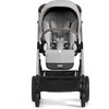 Universalus vežimėlis Cybex Balios S Lux 2in1 Lava Pilkas (Sidabrinis Frame)