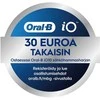 Dantų šepetėlis Oral-B iO10 sähköhammasharja, musta + lataava matkakotelo